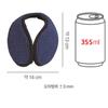 Daiso Solid Color Golden Earmuffs Navy