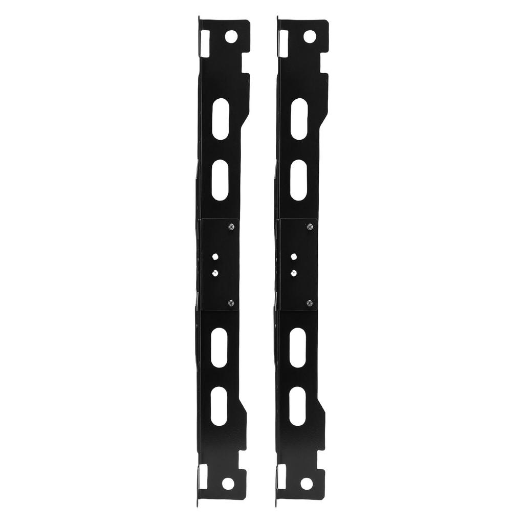 Car Wheel Alignment Tools Black Metal Automotive Toe Alignment Tools Plate with 2 Measuring Tapes for Measuring Wheel