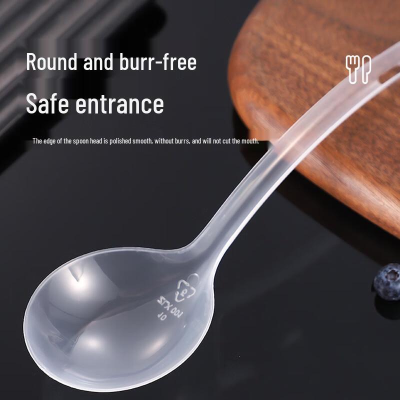 Disposable Plastic Takeaway Spoons