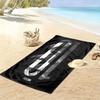 Lionel Messi Print Strandhåndklæde, Stort Blødt Hurtigtørrende Håndklæde til Strand Camping Svømning