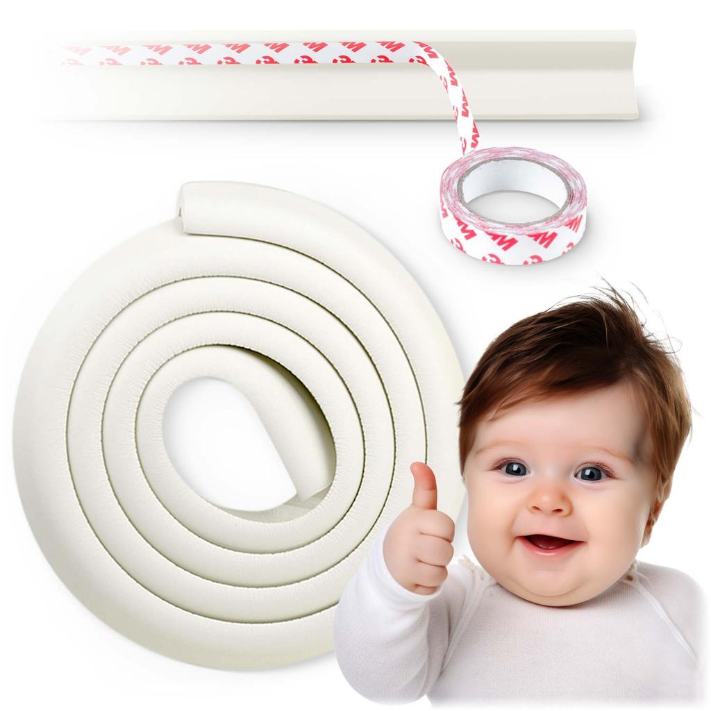 Ricokids 798700 Nastro Schiuma di Sicurezza Bianco 2 M
