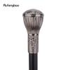 Silver Resin Round Flower Walking Cane Fashion Decorative Steel Stick Gentleman Elegant Cosplay Cane Knob Crosier 90cm