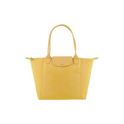 Le Pliage Green Polyamide Dumpling Bag Handbag, Shoulder Bag Medium Women's Wheat Yellow L2605919A81