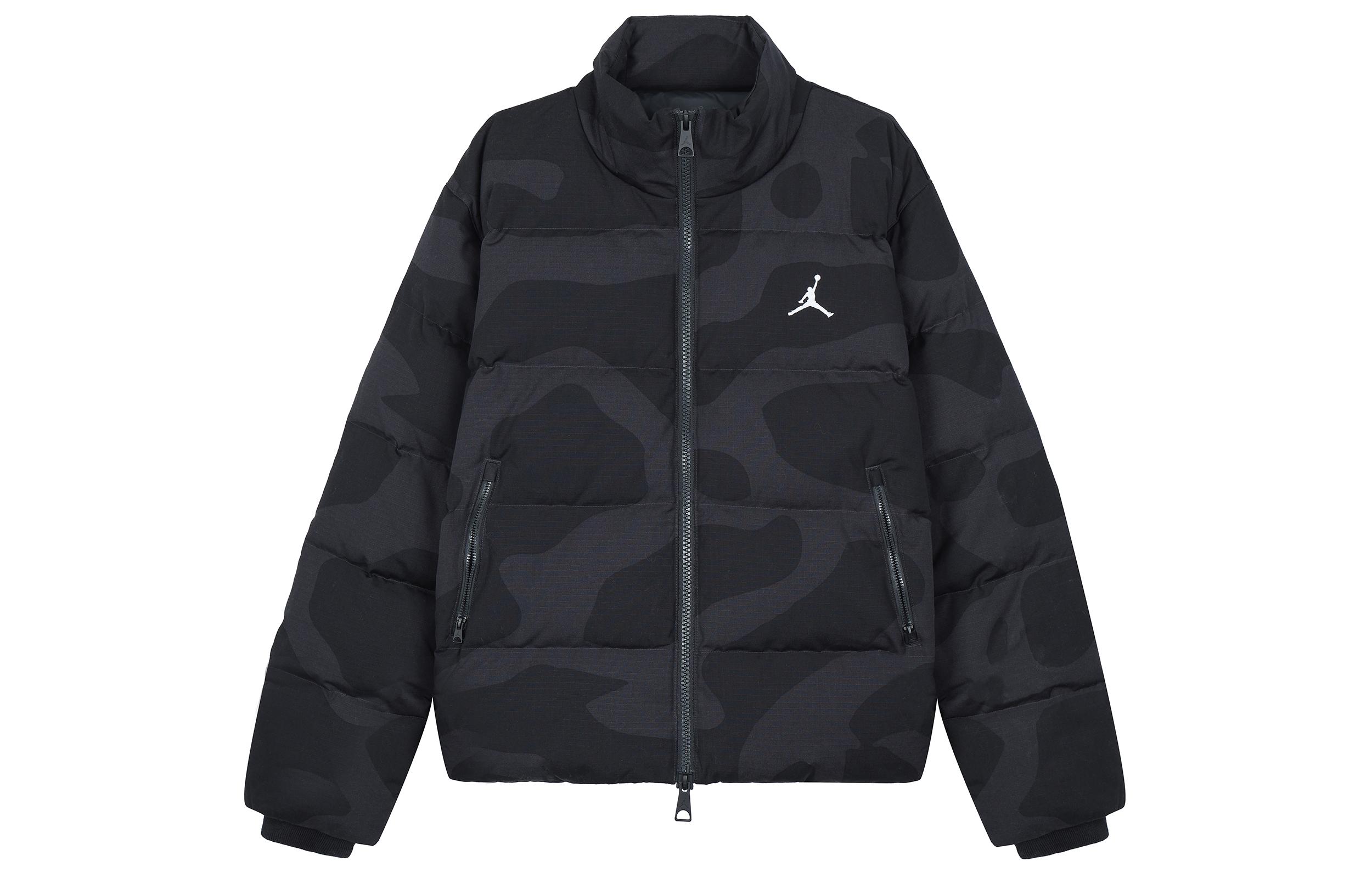 Jordan Donsjassen Heren Zwart XL black