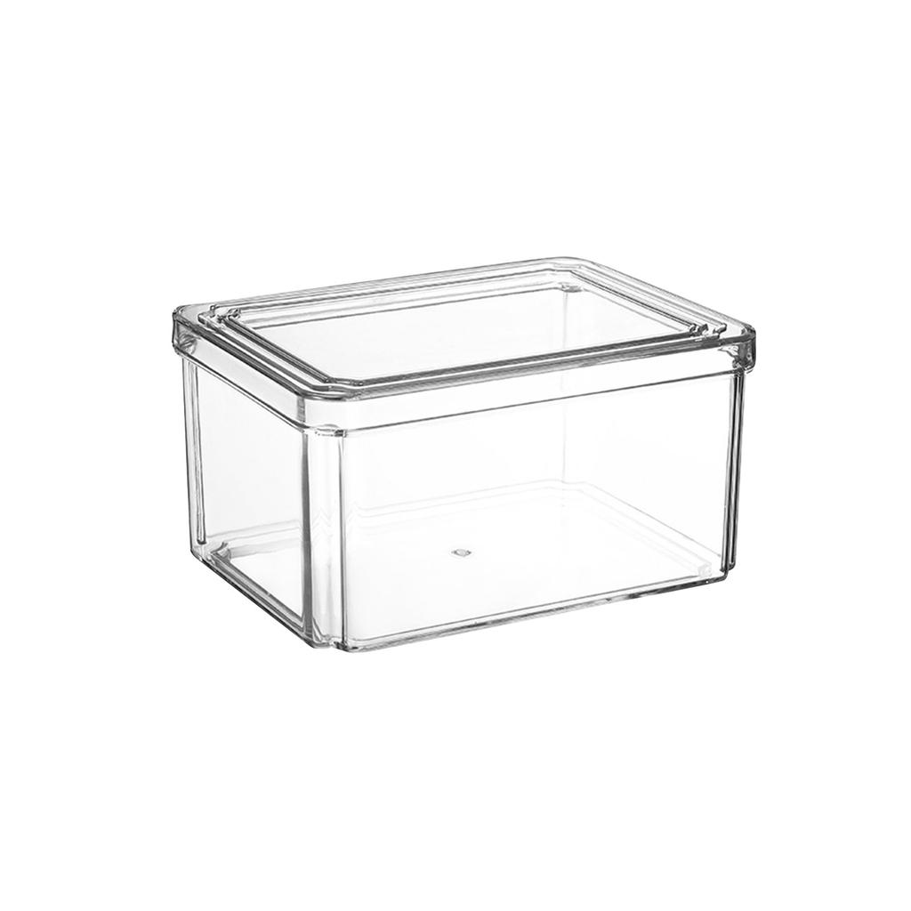 Refrigerator Storage Box With Lid Transparent Fresh-keeping Box Food Grade Refrigerator Special Kitchen Vegetable And Fruit Sorting Box