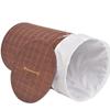 VidaXL Round Laundry Basket Bamboo Brown