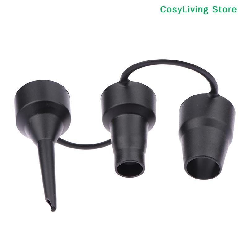 [CL]3 Sizes Portable Quick For Air Pump Deflate Head Plastic Pool Sofa Beach Toys Replacement Nozzles Mouthpiece[CL]