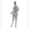 Costume Lycra Imprimé Animal – Motif Léopard, Tigre & Zèbre pour Halloween & Jeu de Rôle Anime