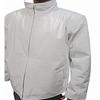Men's White Real Lambskin Leather Jacket,Slim Fit Motorcycle Jacket,Biker Jacket, Cafe Rider Jacket, Clubbing Jacket,Gift for Him