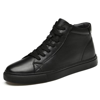 Scarpe Casual da Uomo per Autunno e Inverno: Stivali alti antiscivolo, resistenti all'usura, street fashion, multifunzionali e caldi