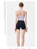 Women's Shockproof, Breathable Sports Bra with Criss-Cross Straps and Quick-Dry Cloud Feel - Water Drop Series