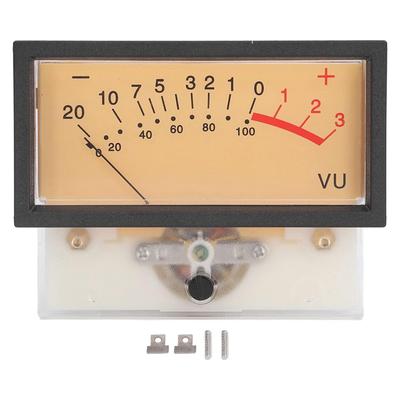 ABNO-VU-Meter Totenkopf-Röhrenverstärker Hochleistungs-VU-Pegelmesser Für Tisch-Stromentladung Flach, Ideal Für DIY
