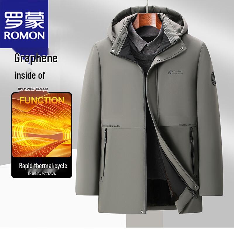 

ROMON Men s Graphene Thermal Padded Winter Jacket 3XL