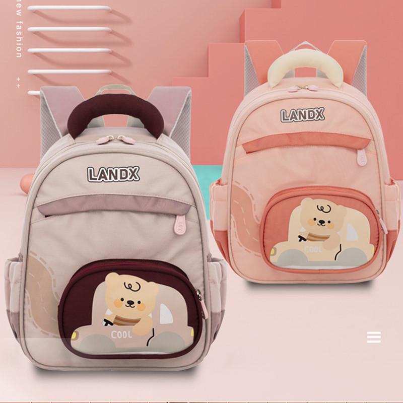 Preschool Girl Boys Backpack With Lightweight Design And Cartoon Pattern For Kindergarten