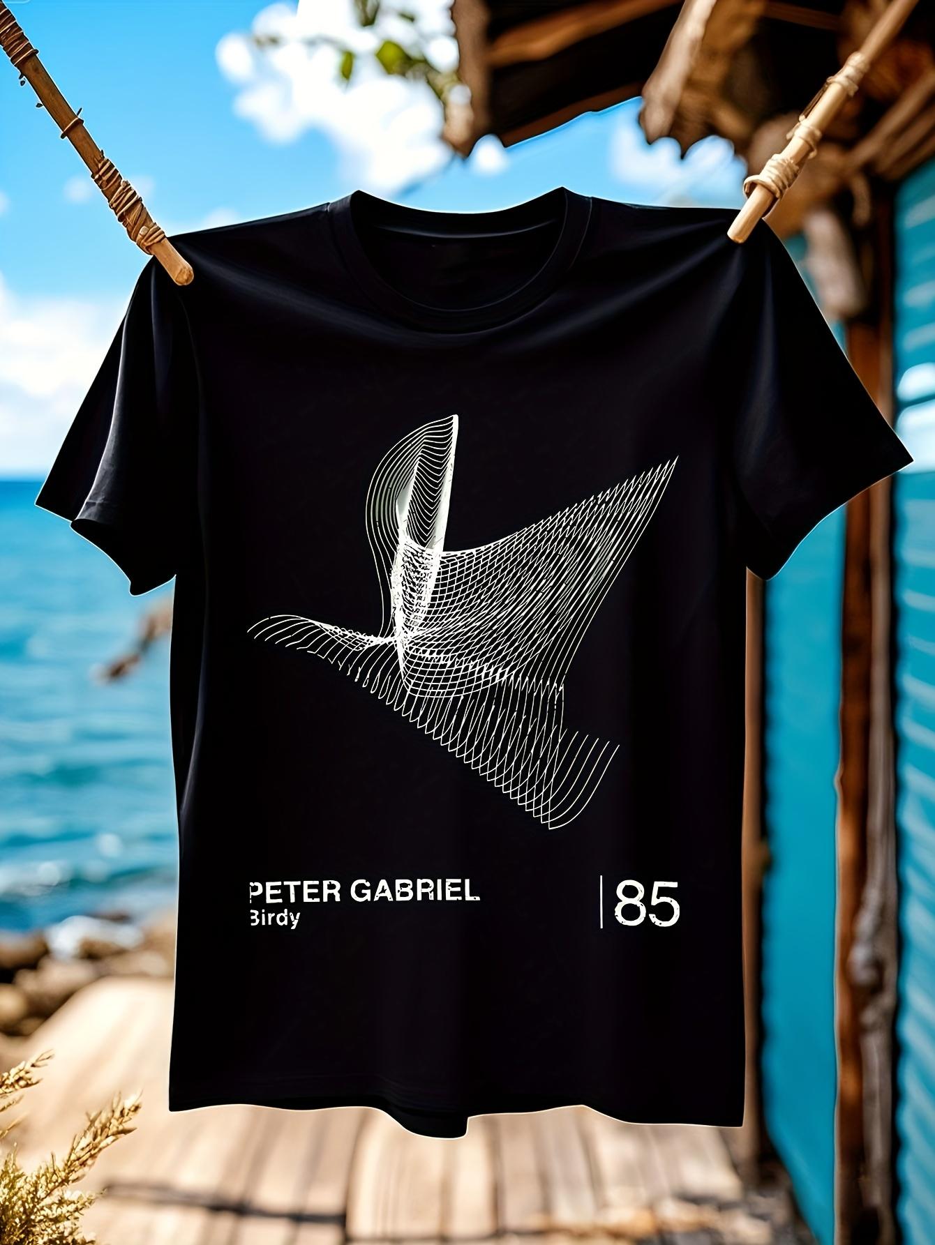 Peter Gabriel Graphic Tshirt Graphic Tshirt - Minimalist ... S
