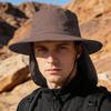 Sunscreen hat men's new sunshade fishing hat sun hat men's large brim UV protection bucket hat