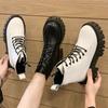 Thin thick-soled trendy British heightening casual short boots summer 2025 new Martin boots single boots women