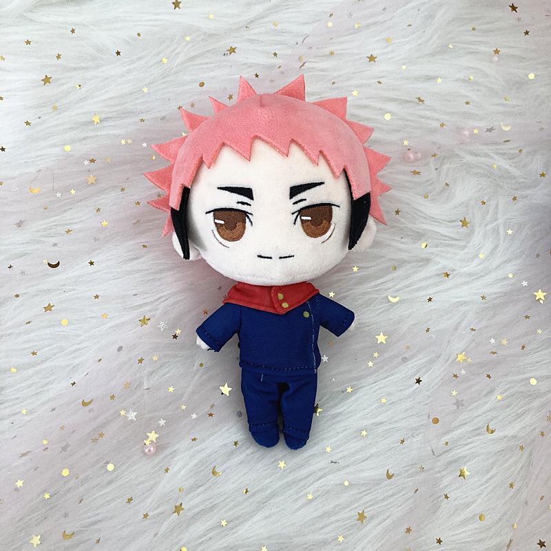 Jujutsu Kaisen Plush Toy Yuji Itadori Gojo Satoru Fushiguro Megumi Cosplay Cute Soft Stuffed Doll Gift