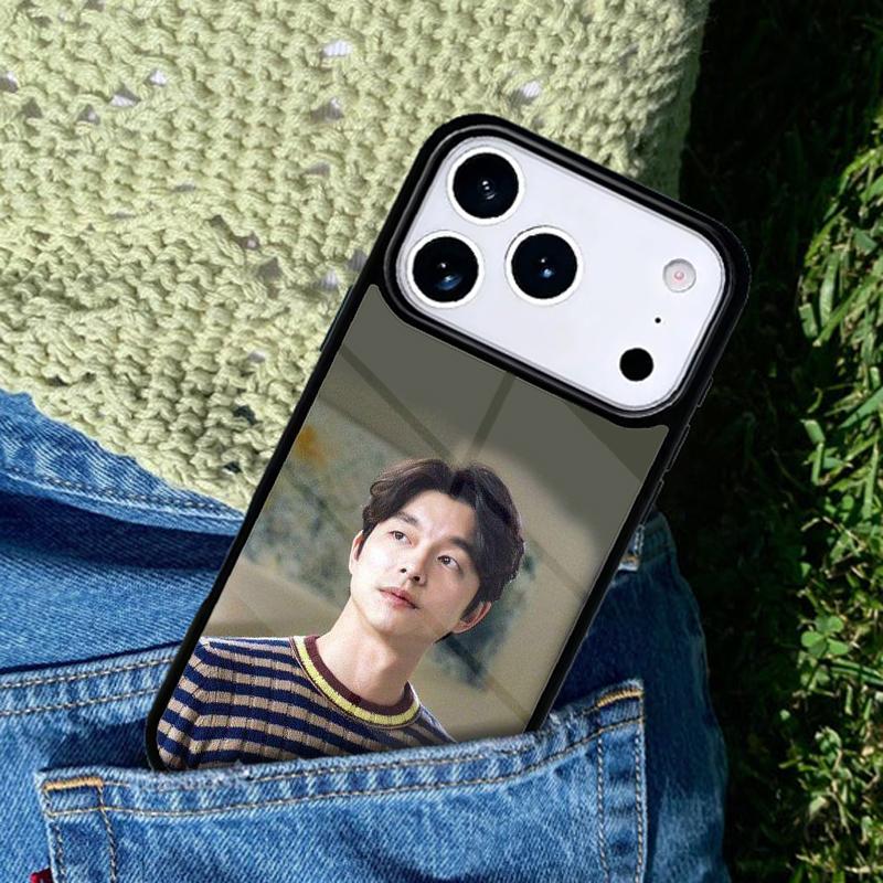 Kpop Gong Yoo soft mobile phone case Compatible with IPhone 17 16 15 14 13 12 11Pro Max 17 Air cover