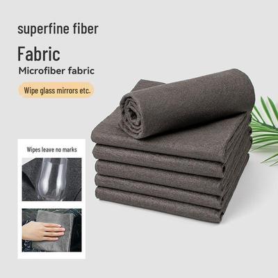 Non-Shedding Thickened Microfiber Cloth: Erases Watermarks & Cleans Mirrors