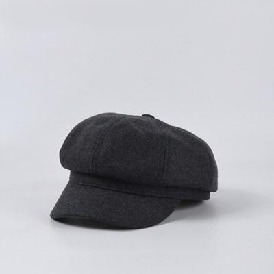 LALA Woolen Bread Hat - Gray