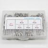 100 Nickel-Plated Self-Tapping Eye Hook Screws