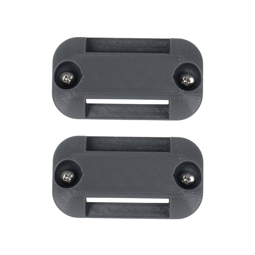 2set Caravan Ladder Bracket Base Grey Plastic Bunk Ladder Bracket Kit for Titta Swift Coachman Caravan Motorhome RV Accessory