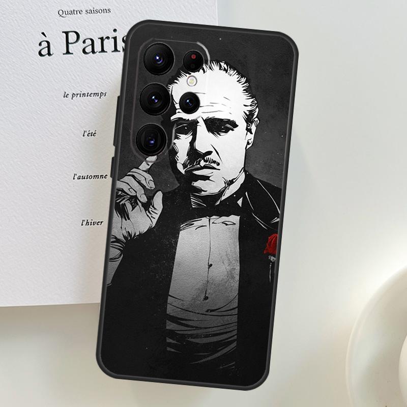 Der Pate Film Italienische Mafia Hülle Für Samsung Galaxy S26 Ultra S25 S24 S23 S21 S22 Ultra S10 S20 Plus S25 FE Handyhülle