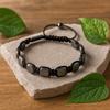 Magnetic Hematite Shamballa Bracelet, Rounded Corners
