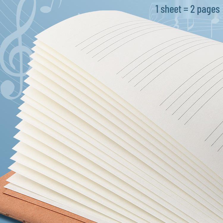 Hudební sešit pro začátečníky - Velký notový zápis