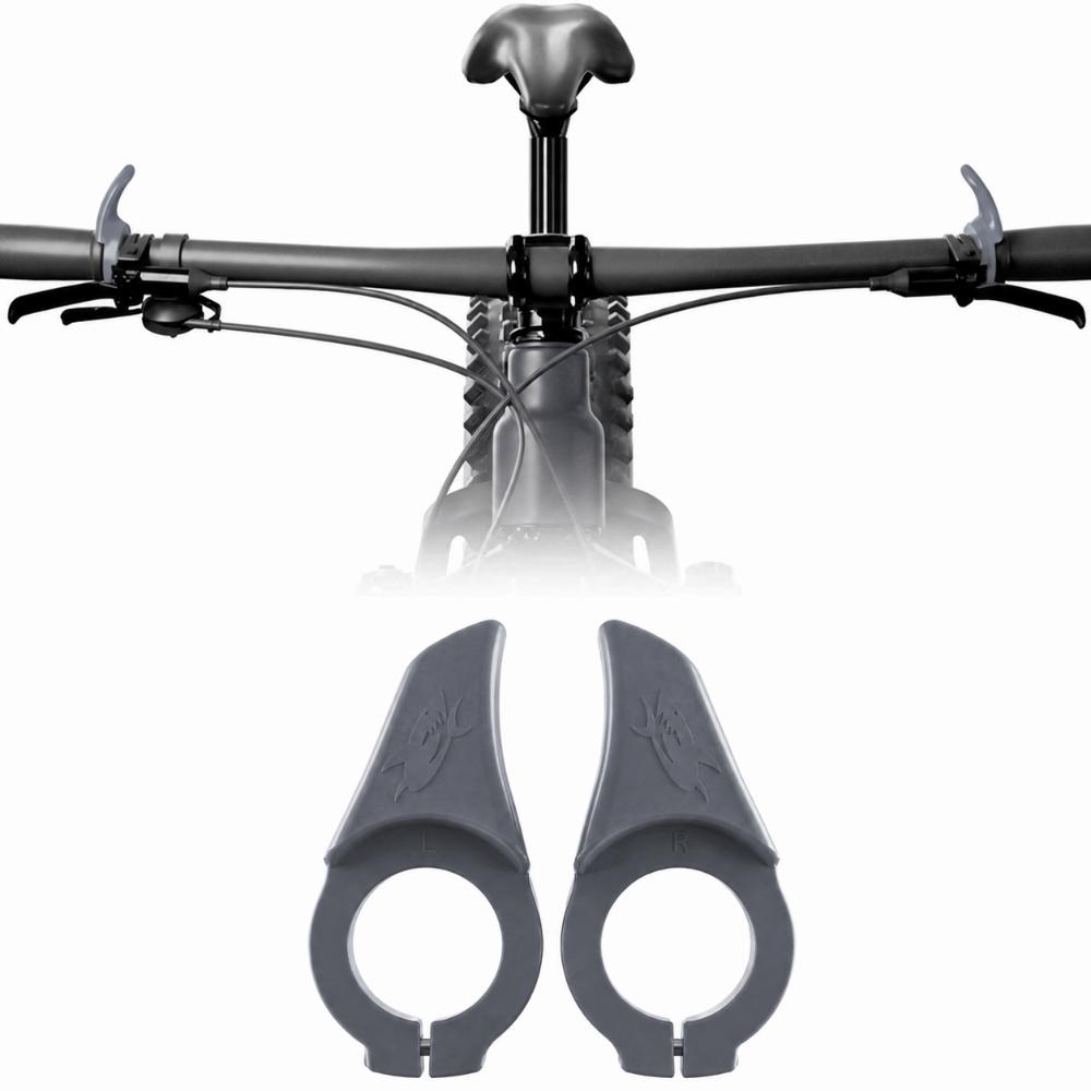 2PCS Ergonomic Bicycle Handlebar Thumb Rest Fiber Mini Bike Rests Grip Bar for Road Bike