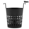 10Pcs Plastic Mesh Plant Basket for Hydroponic Plants,  , Breathable, Efficient Growth, Plant Marking with Grooved Mesh, Differentiation