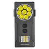 Keychain Flashlight Small Pocket Flashlight USB Charging Camping Flashlight Multi Light Modes Multi-Function for Outdoor Fishing
