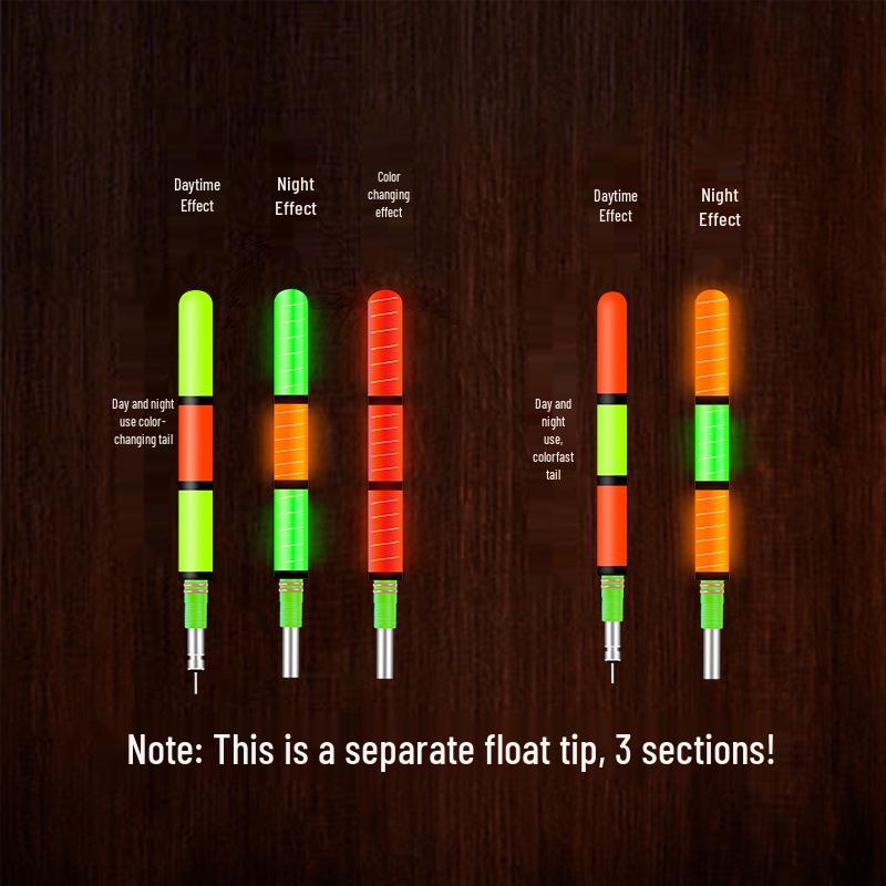 Long Cast Luminous Fishing Float - Sliding Eye-Catching Design for Big Fish