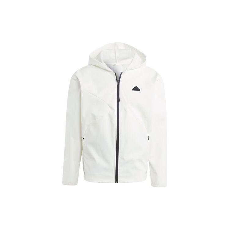 

Новые куртки-худи на молнии Adidas CITY ESCAPE для мужчин, нефритово-белые IA3091 XL