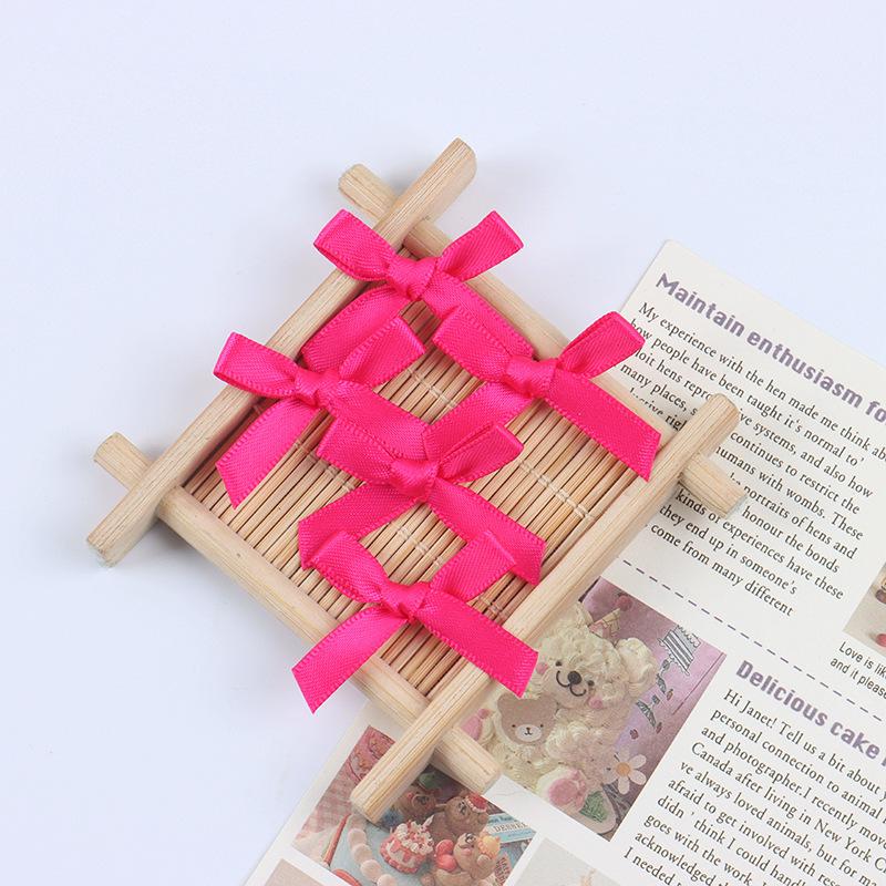 0.6CM Polyester Ribbon Bow - Small Bow Accessories