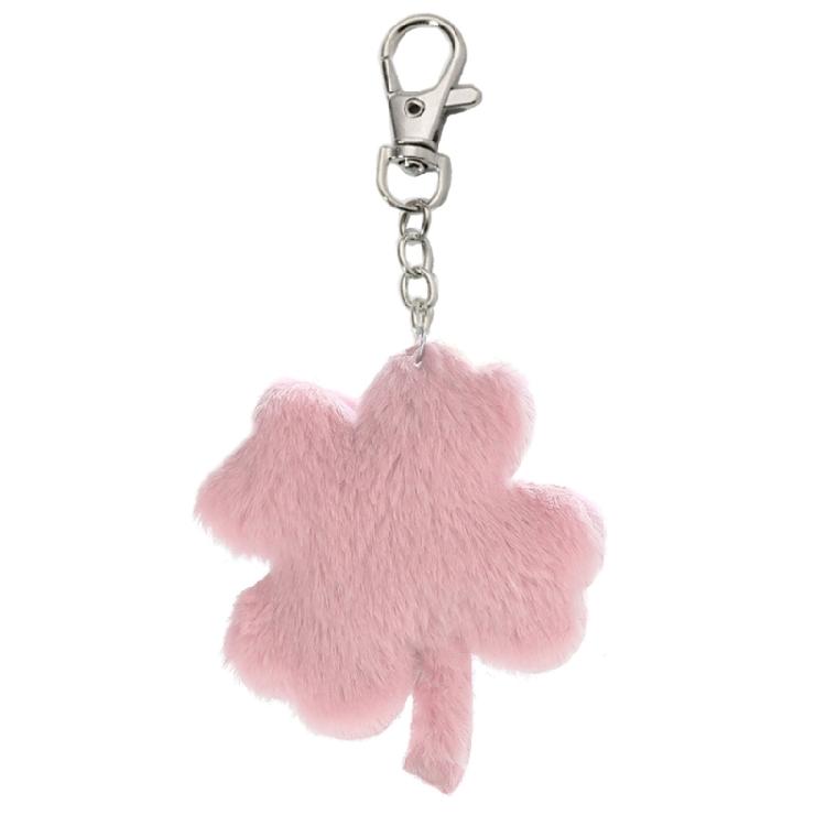 

Plush-Leaf Keyring Holder KeyRing Hanging-Ornament Girl Women Gift Leaves розовый