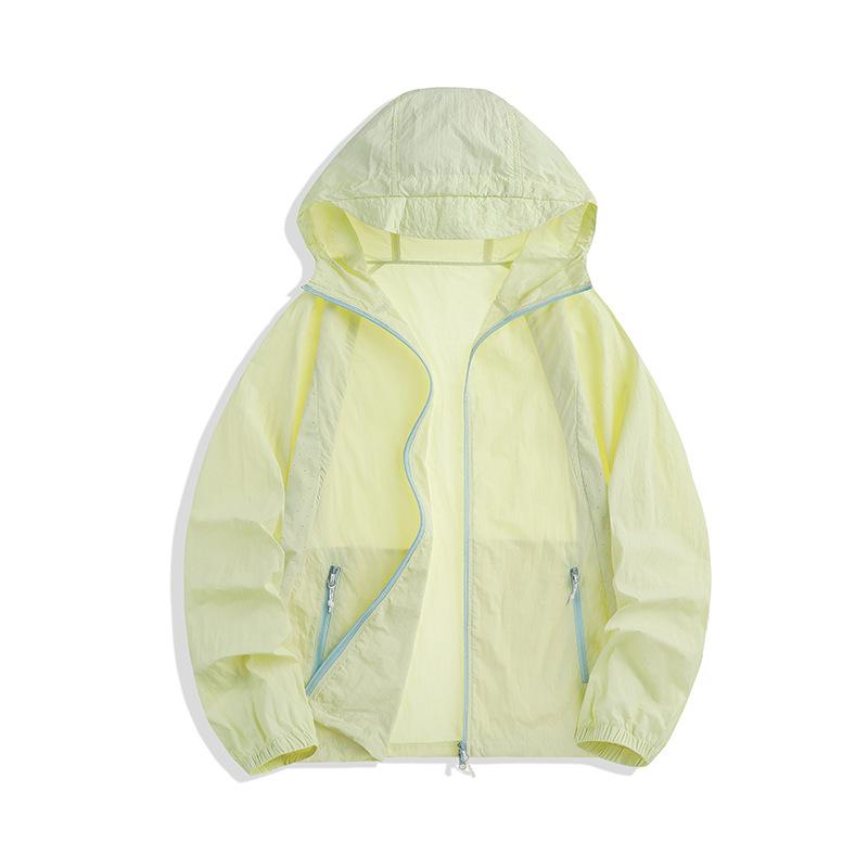 Wenhouu sunscreen clothing men's summer UPF100 + loose breathable sunscreen clothing women's outdoor light and cool sunscreen clothing
