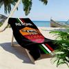 AS Roma Logo Print Beach Towel, Large Soft Quick Dry Towel for Beach Camping Swimming
