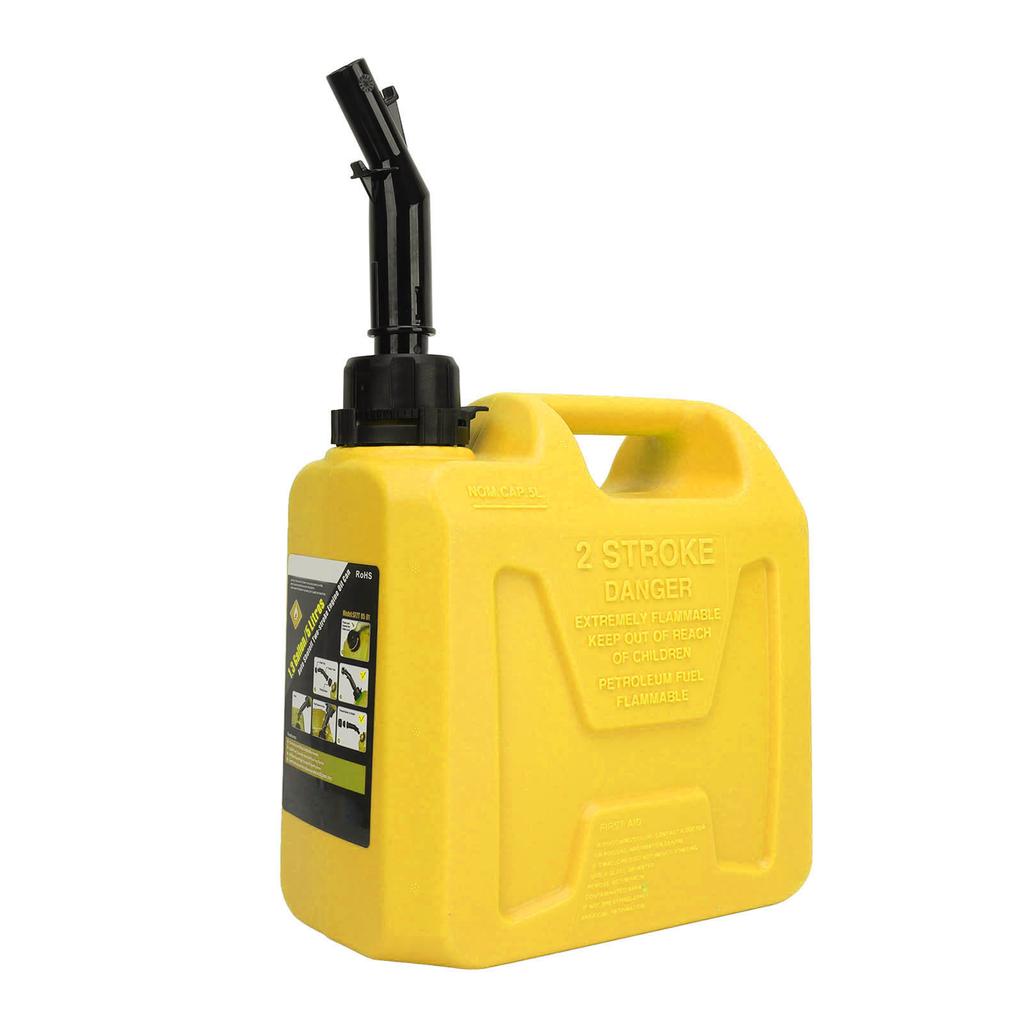 5L Fuel Oil Tank Large Capacity Portable Automatic Closure Petrol Gasoline Storage Cans for RV