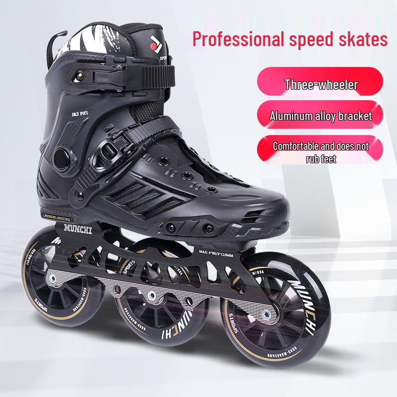 Professionele driewielige speedskates & inline rolschaatsen voor volwassenen, mannen, vrouwen en kinderen.