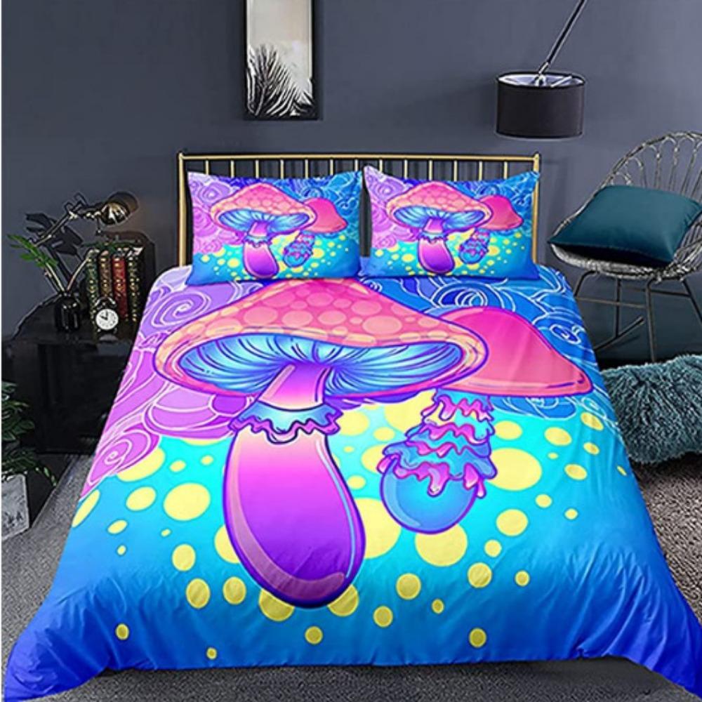 Fashion Technology Printing, 3D Digital Printing, Bedding, Duvet Covers, Pillowcases, Three-piece Sets