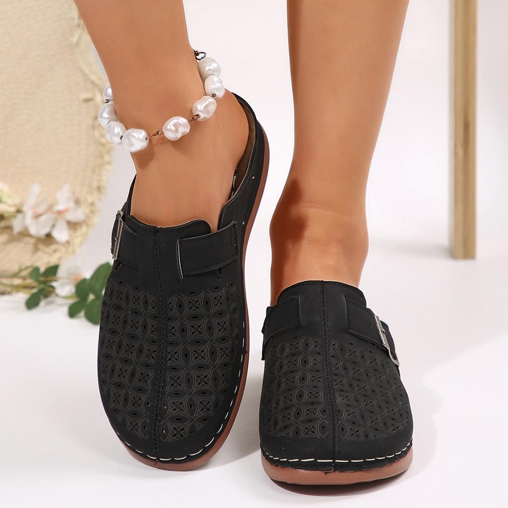 Clogs for Women Mules Shoes: Comfortable Closed Toe Sandals Summer Casual Walking Slides