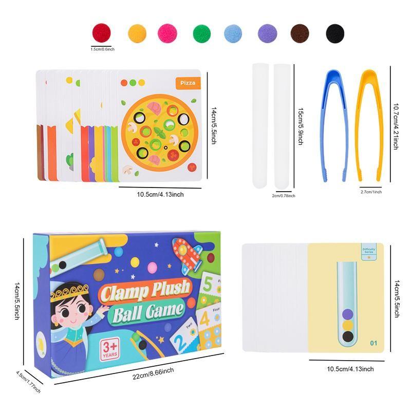 

Цветной плюшевый мяч, игра на сопоставление, обучающая игрушка для счета, сортировочные игры для детей старше 3 лет, дошкольное обучение мелкой моторике белый