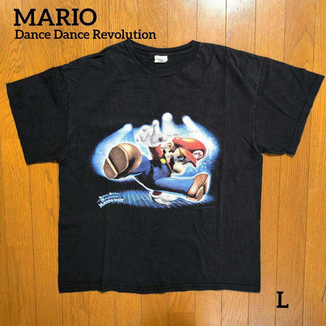 

[USED] 00s MARIO × Dance Dance Revolution T-shirt