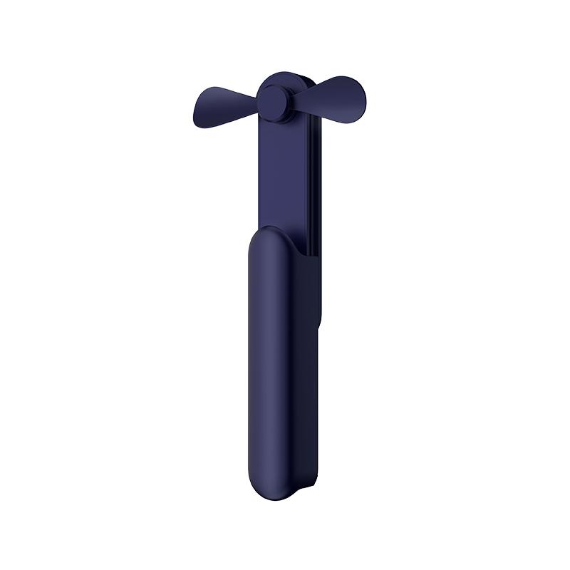 Folding Portable Multifunction Fan Mini Handheld Fan USB 2000mAh Recharge Hand Held Small Pocket Fan with Power Bank