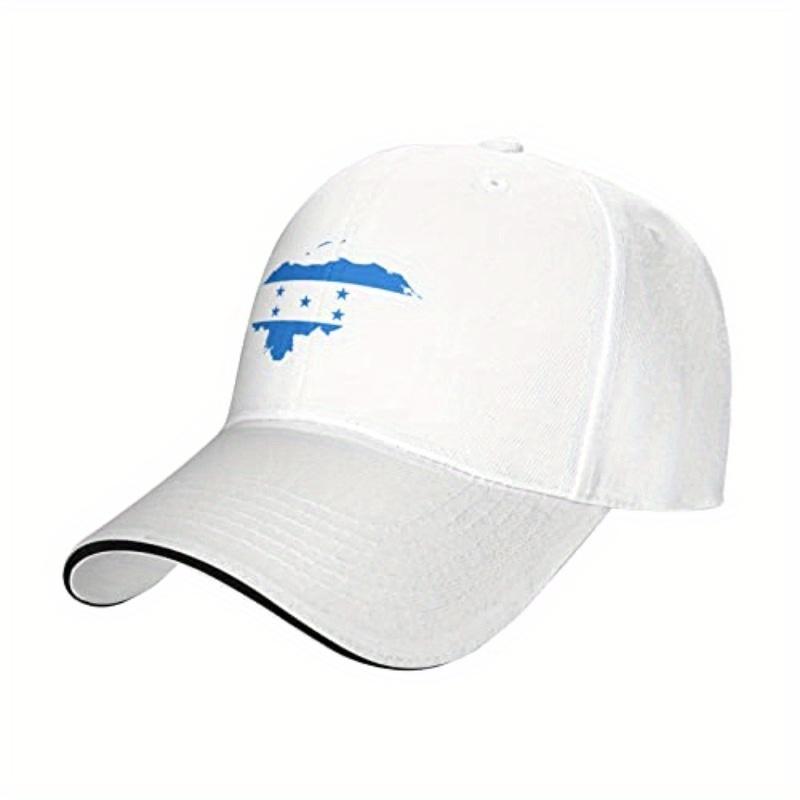 Adjustable Honduras Terrain Map Baseball Cap For Men Women Casual Duck Tongue Hat Casquette