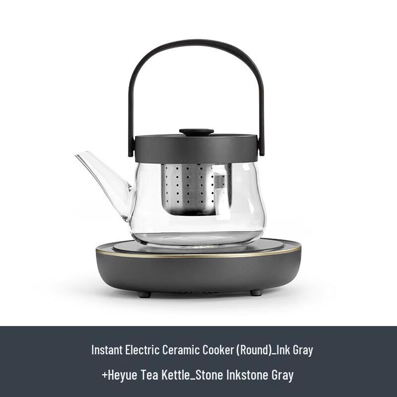 Heat-Resistant Glass Teapot