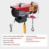 440LBS-2200LBS  Electric Hoist Winch Household Portable Power Winch Crane with Wireless/Wired Control Electric Crane
