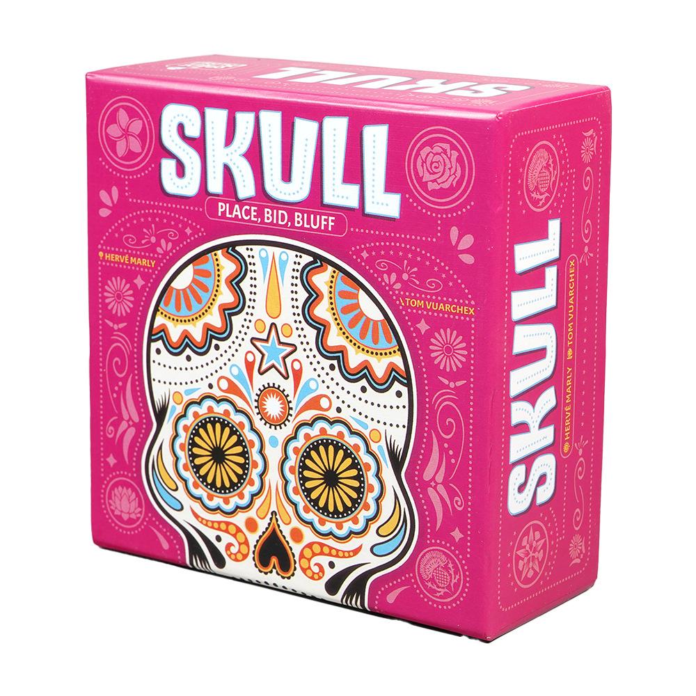 

Игра Череп Вечеринка Игра на блеф и стратегию Семейное развлечение 3-6 игроков 30 минут игрового времени